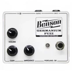 Hot Sale ⌛ Benson Amps Germanium Fuzz Pedal - White 🎉
