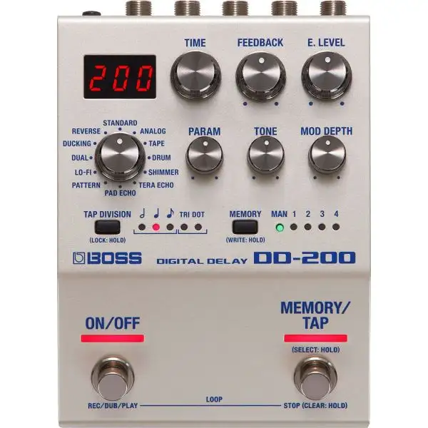 Discount ๐ Boss DD-200 Digital Delay Pedal ๐ 1 Discount ๐ Boss DD-200 Digital Delay Pedal ๐