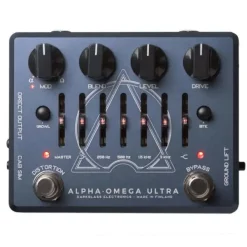 Budget 👏 Darkglass Alpha Omega Ultra Dual Bass Preamp/OD Pedal With Aux In 🎁