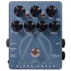 Hot Sale 😍 Darkglass Alpha Omega Dual Bass Preamp/Overdrive Pedal 🎁