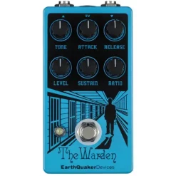 Brand new 🤩 EarthQuaker Devices The Warden V2 Optical Compressor Pedal ⌛