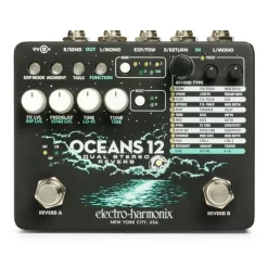 Best deal 🧨 Electro-Harmonix Oceans 12 Dual Stereo Reverb Pedal 😀