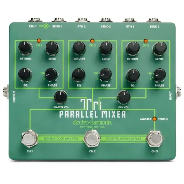 Cheap π Electro-Harmonix Tri Parallel Mixer Effects Loop Mixer/Switcher Pedal π― 1 Cheap π Electro-Harmonix Tri Parallel Mixer Effects Loop Mixer/Switcher Pedal π―
