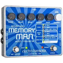 Discount ⭐ Electro-Harmonix Stereo Memory Man With Hazarai Delay And Looper Pedal 🛒