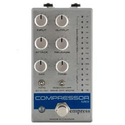 Best Sale 🛒 Empress Effects Compressor Pedal MKII - Silver ✨