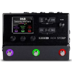 Hot Sale 😍 Line 6 HX Stomp Guitar Multi-Effects Floor Processor - Black 😀