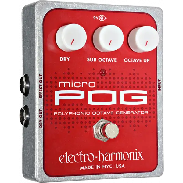 New 👏 Electro-Harmonix Micro Pog Polyphonic Octave Generator Pedal 😍 1 New 👏 Electro-Harmonix Micro Pog Polyphonic Octave Generator Pedal 😍