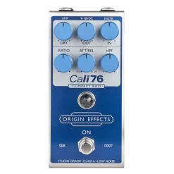 Flash Sale 👏 Origin Effects Cali76 Compact Bass Compressor Pedal - Super Vintage Blue ✔️
