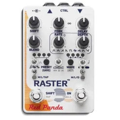 Outlet 🎉 Red Panda Raster 2 Pitch Shifting Delay Pedal 🔥