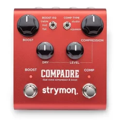 Promo 🔥 Strymon Compadre Dual Voice Compressor And Boost Pedal 😀