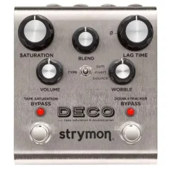 Outlet 🌟 Strymon Deco Tape Saturation & Doubletracker Effects Pedal 🌟