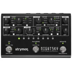 Coupon ❤️ Strymon NightSky Time-Warped Reverberator Pedal - Midnight Edition 🔥