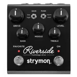 Coupon 🥰 Strymon Riverside Multistage Drive Pedal - Midnight Edition 🎁