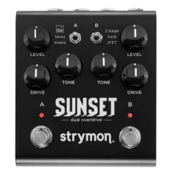 Hot Sale 🌟 Strymon Sunset Dual Overdrive Pedal - Midnight Edition 😀