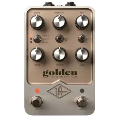 Coupon ✔️ Universal Audio UAFX Golden Reverberator Stereo Effects Pedal 👏
