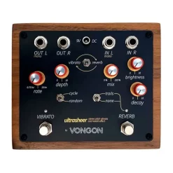 Buy 🛒 Vongon Ultrasheer Stereo Reverb And Vibrato Pedal ⌛