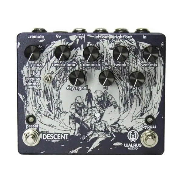 New 𧨠Walrus Audio Descent Reverb Pedal π 1 New 𧨠Walrus Audio Descent Reverb Pedal π